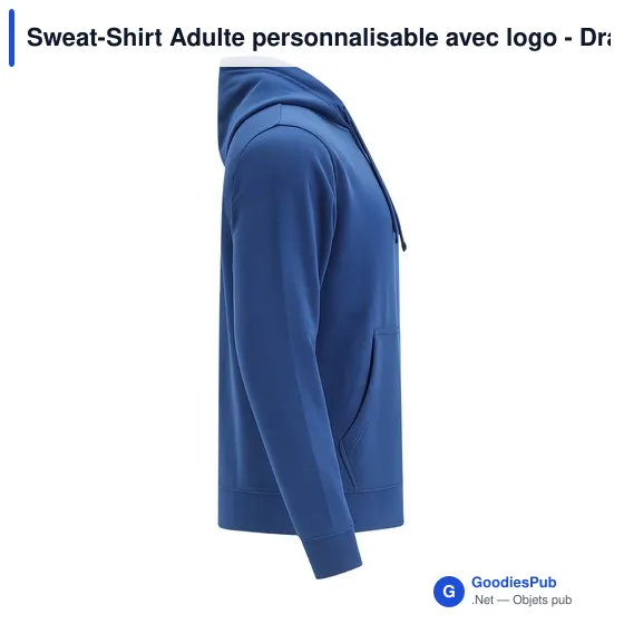 Sweat-Shirt Adulte personnalisable avec logo - Draco - Image 3