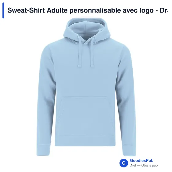 Sweat-Shirt Adulte personnalisable avec logo - Draco - Image 10