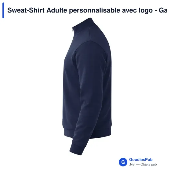 Sweat-Shirt Adulte personnalisable avec logo - Galaxy - Image 4
