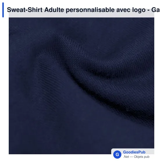 Sweat-Shirt Adulte personnalisable avec logo - Galaxy - Image 6