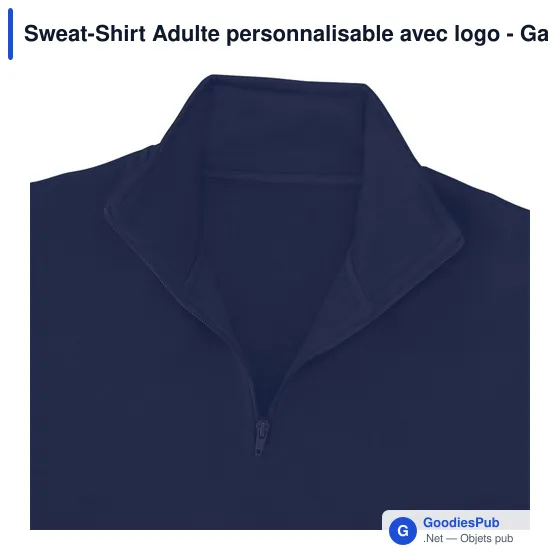Sweat-Shirt Adulte personnalisable avec logo - Galaxy - Image 7