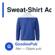 Sweat-Shirt Adulte personnalisable avec logo - Galaxy - Miniature 10