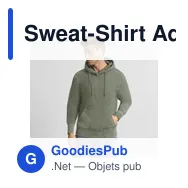 Sweat-Shirt Adulte Grea - Miniature 2