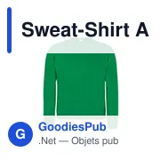 Sweat-Shirt Adulte "keya" SWC280 - Miniature 1