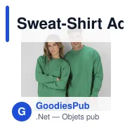 Sweat-Shirt Adulte "keya" SWC280 - Miniature 12