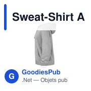 Sweat-Shirt Adulte Landon - Miniature 8