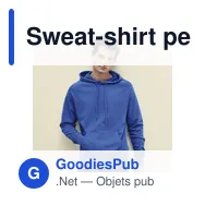 Sweat-shirt personnalisable avec logo pour entreprise - Modèle Lightweight Hooded S - Miniature 10