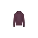 Variante bordeaux - Sweat-shirt personnalisable avec logo pour entreprise - Modèle Lightweight Hooded S