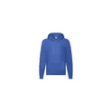 Variante bleu - Sweat-shirt personnalisable avec logo pour entreprise - Modèle Lightweight Hooded S