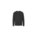 Variante noir - Sweat-shirt personnalisable pour entreprise avec logo - Lightweight Set-In S