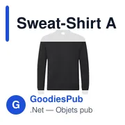 Sweat-Shirt Adulte Sendex - Miniature 1
