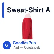 Sweat-Shirt Adulte Sendex - Miniature 3