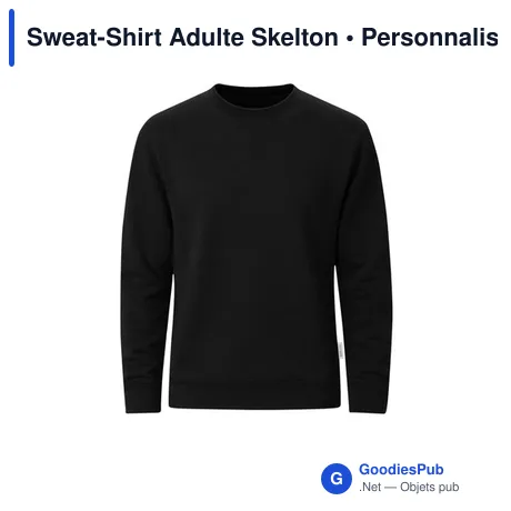 Sweat-Shirt Adulte Skelton