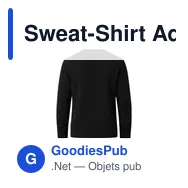 Sweat-Shirt Adulte Skelton - Miniature 3