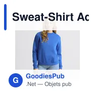Sweat-Shirt Adulte Skelton - Miniature 5