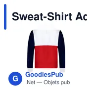 Sweat-Shirt Adulte Skon - Miniature 11