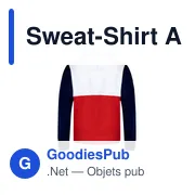Sweat-Shirt Adulte Skon - Miniature 3