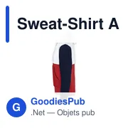 Sweat-Shirt Adulte Skon - Miniature 8