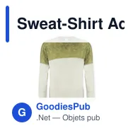 Sweat-Shirt Adulte Truyi - Miniature 1