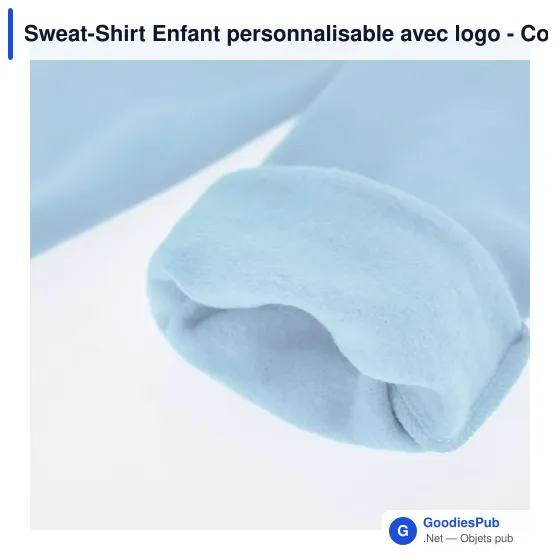 Sweat-Shirt Enfant personnalisable avec logo - Cosmos - Image 7