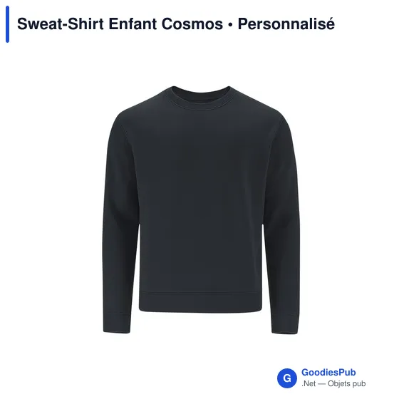 Sweat-Shirt Enfant personnalisable avec logo - Cosmos - Image 10