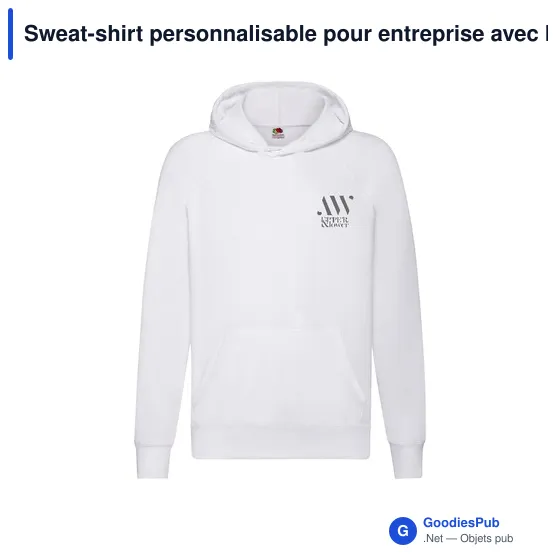 Sweat-shirt personnalisable pour entreprise avec logo - Image 12