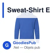 Sweat-shirt personnalisable pour entreprise avec logo - Miniature 7