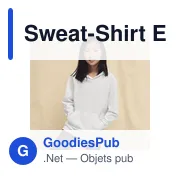 Sweat-shirt personnalisable pour entreprise avec logo - Miniature 8