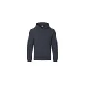 Variante bleu marine foncé - Sweat-shirt personnalisable pour entreprise avec logo