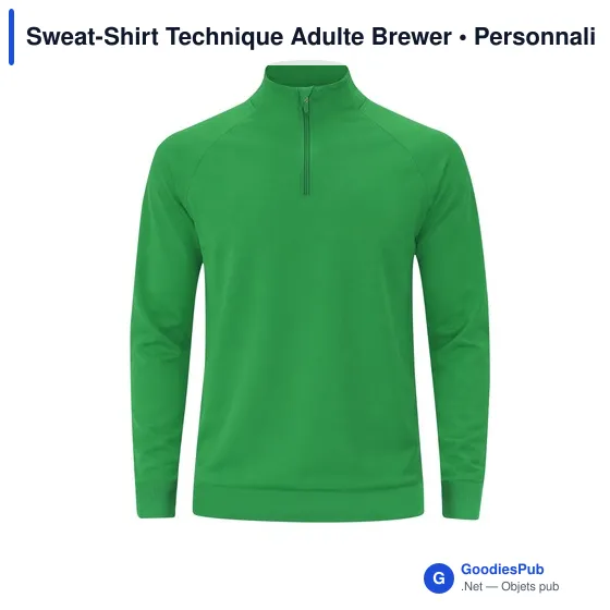 Sweat-Shirt Technique Adulte Brewer - Image 1
