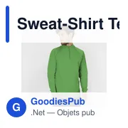 Sweat-Shirt Technique Adulte Brewer - Miniature 2