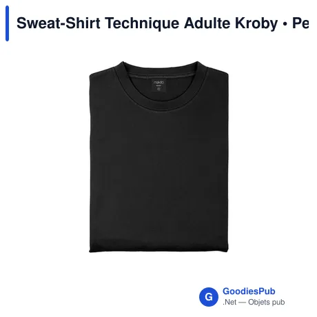 Sweat-Shirt Technique Adulte Kroby