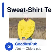 Sweat-Shirt Technique Adulte Kroby - Miniature 2