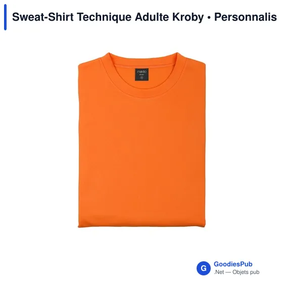 Sweat-Shirt Technique Adulte Kroby - Image 4