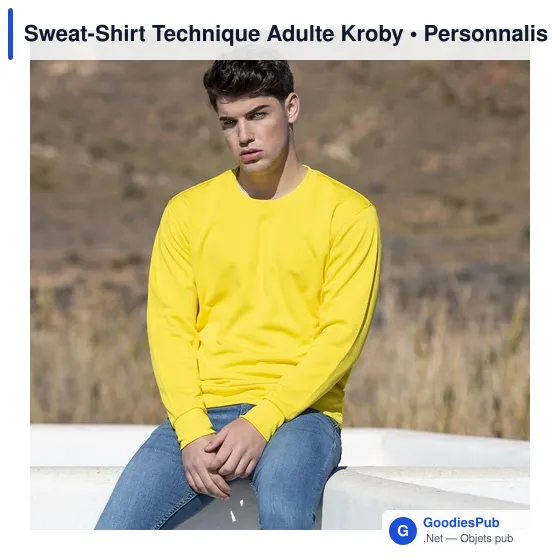 Sweat-Shirt Technique Adulte Kroby - Image 8