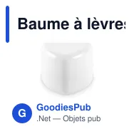 Baume à lèvres personnalisable en cœur avec logo - SWEET - Miniature 7
