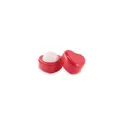 Variante rouge - Baume à lèvres personnalisable en cœur avec logo - SWEET