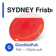 SYDNEY Frisbee 23 cm - Miniature 2