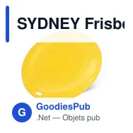 SYDNEY Frisbee 23 cm - Miniature 4