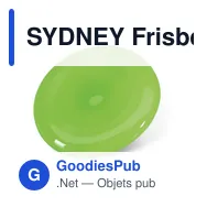 SYDNEY Frisbee 23 cm - Miniature 5