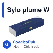 Stylo plume personnalisable Waterman en métal avec logo - Miniature 5
