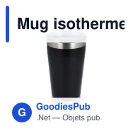 Mug isotherme à couvercle personnalisable 500 ml avec logo - T-ceramic Cango - Miniature 3