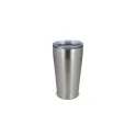 Variante Argent - Mug isotherme à couvercle personnalisable 500 ml avec logo - T-ceramic Cango
