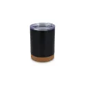 Variante Noir - Mug isotherme à couvercle personnalisable 350 ml avec logo - T-ceramic Lena