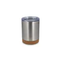 Variante Argent - Mug isotherme à couvercle personnalisable 350 ml avec logo - T-ceramic Lena