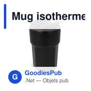 Mug isotherme à couvercle personnalisable 350 ml avec logo - T-ceramic Zambezi - Miniature 5