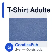 T-Shirt Adulte Bandul - Miniature 3