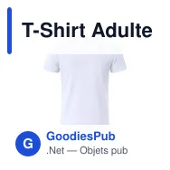 T-Shirt Adulte Blanc Epika - Miniature 11