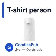 T-shirt personnalisable pour entreprise avec logo - Iconic - Miniature 11