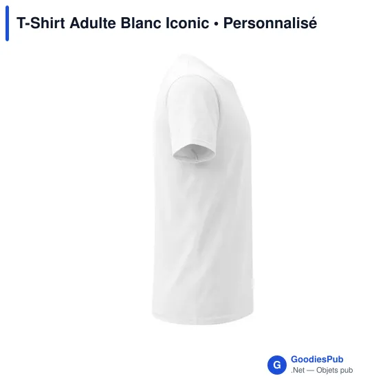 T-shirt personnalisable pour entreprise avec logo - Iconic - Image 11